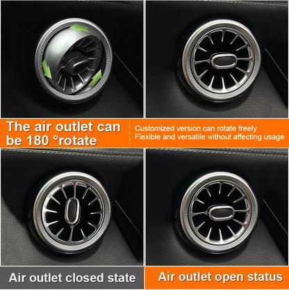 64 Colors LED Air Vents For Mercedes Benz E-Class W213