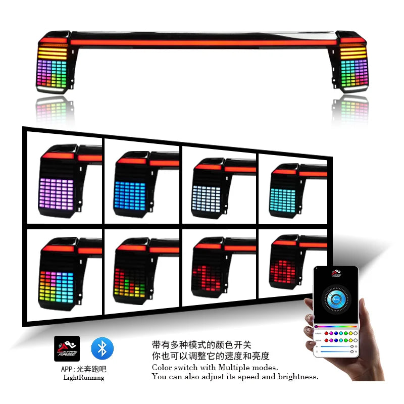 Toyota Land Cruiser Prado J250 LED RGB Taillights