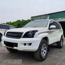 Front Grille & Headlights For Toyota Land Cruiser Prado LC120