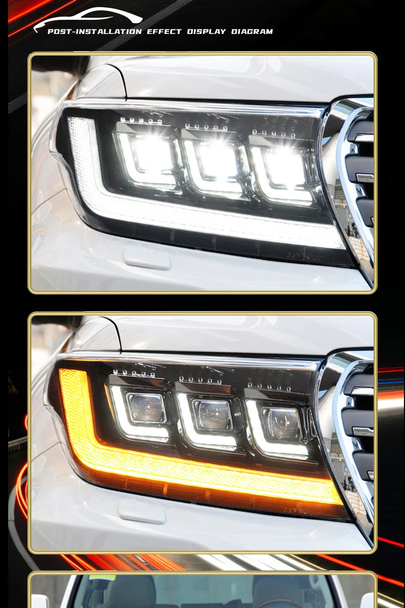 Toyota Land Cruiser LC200 LED Headlights