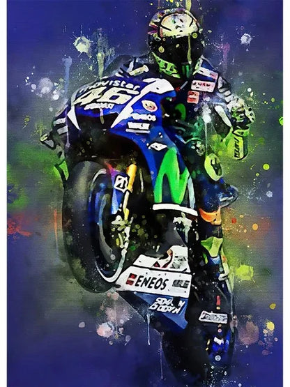 Valentino Rossi Wall Art