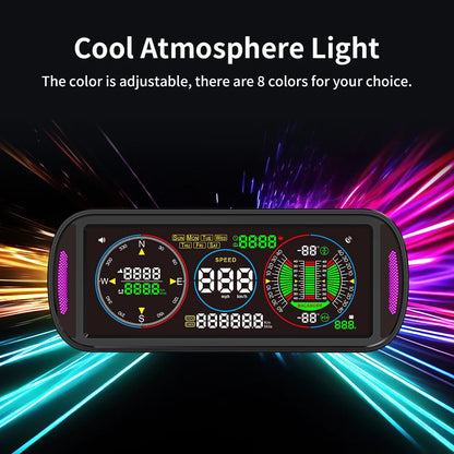 Off Road LCD HUD Display