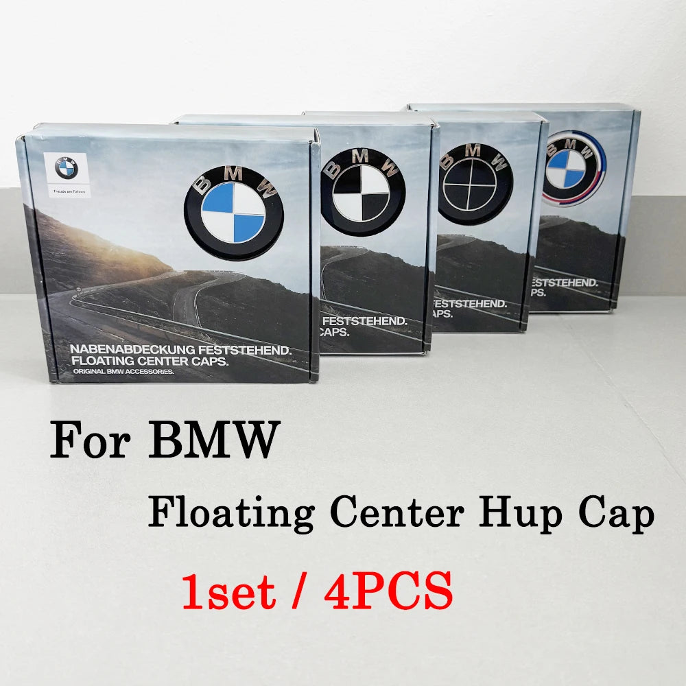 BMW Floating Wheel Center Caps