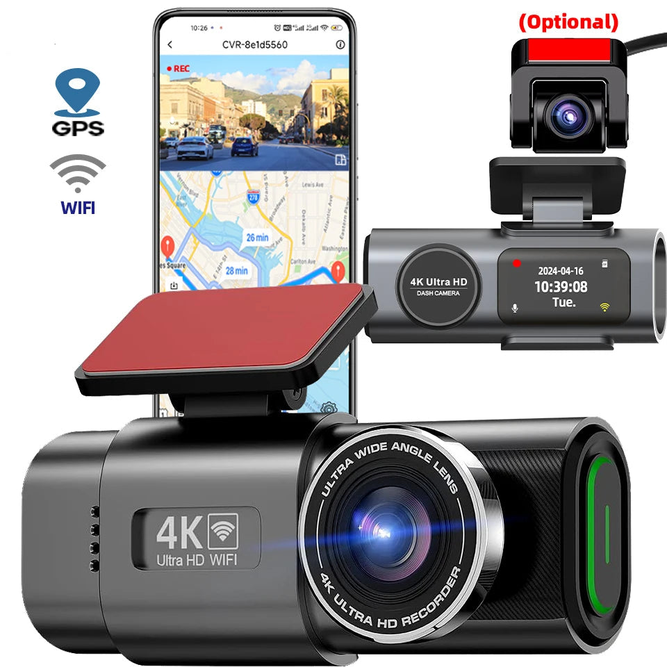 4K UHD Night Vision Dashcam