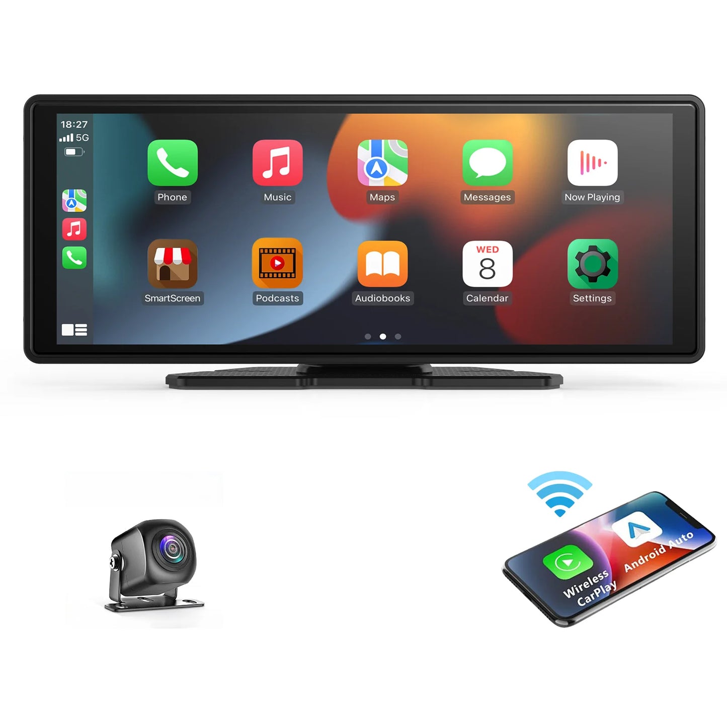 Universal 10.26” Wireless Carplay Screen