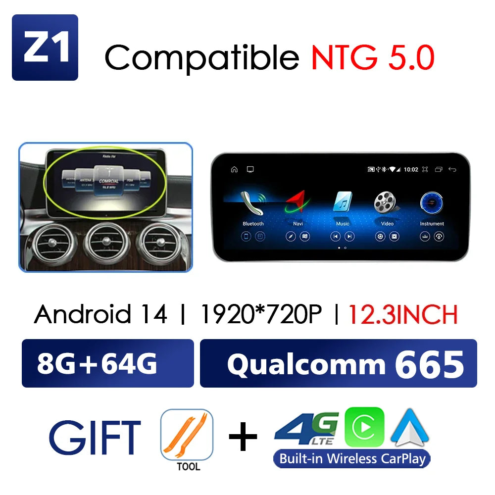 Multimedia Touch Screen For Mercedes Benz G-Class