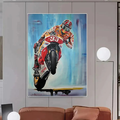 Valentino Rossi Wall Art