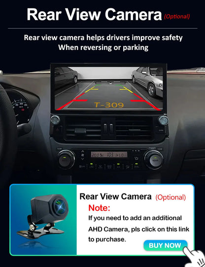 Multimedia Screen for Toyota Land Cruiser LC200
