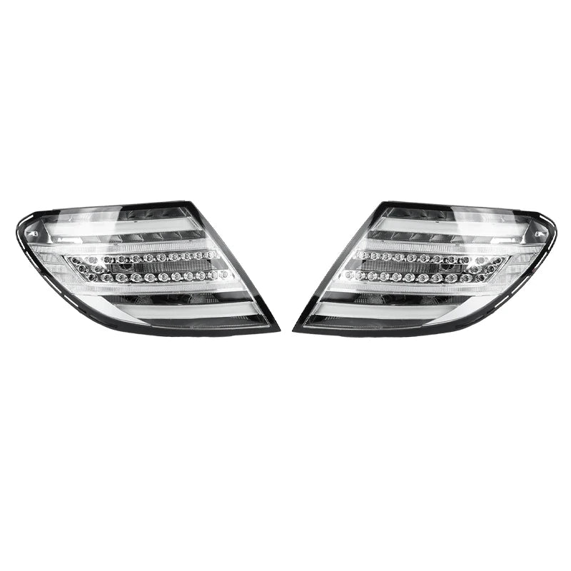 Mercedes-Benz C-Class W204 Clear LED Taillights